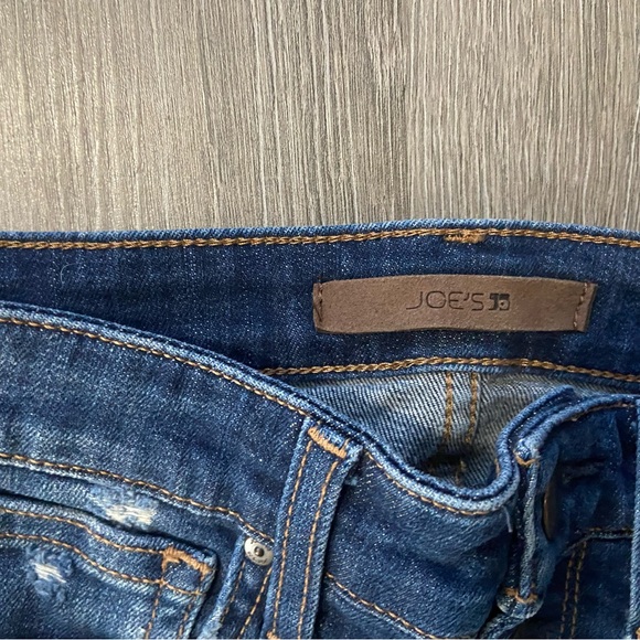 Joes Jeans Womens 24 Blue Dark High Rise Skinny Ankle Classic Country Button Fly - Picture 4 of 4